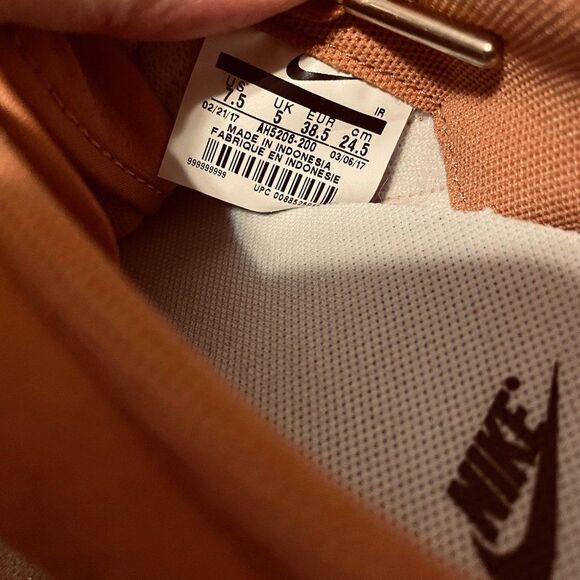 NEW Nike Classic Cortez ALC Womens Size 7.5 US Terra Blush Shoes Suede Sneakers - Picture 7 of 10